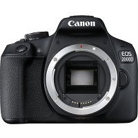 Canon EOS 2000D - Body - Zwart