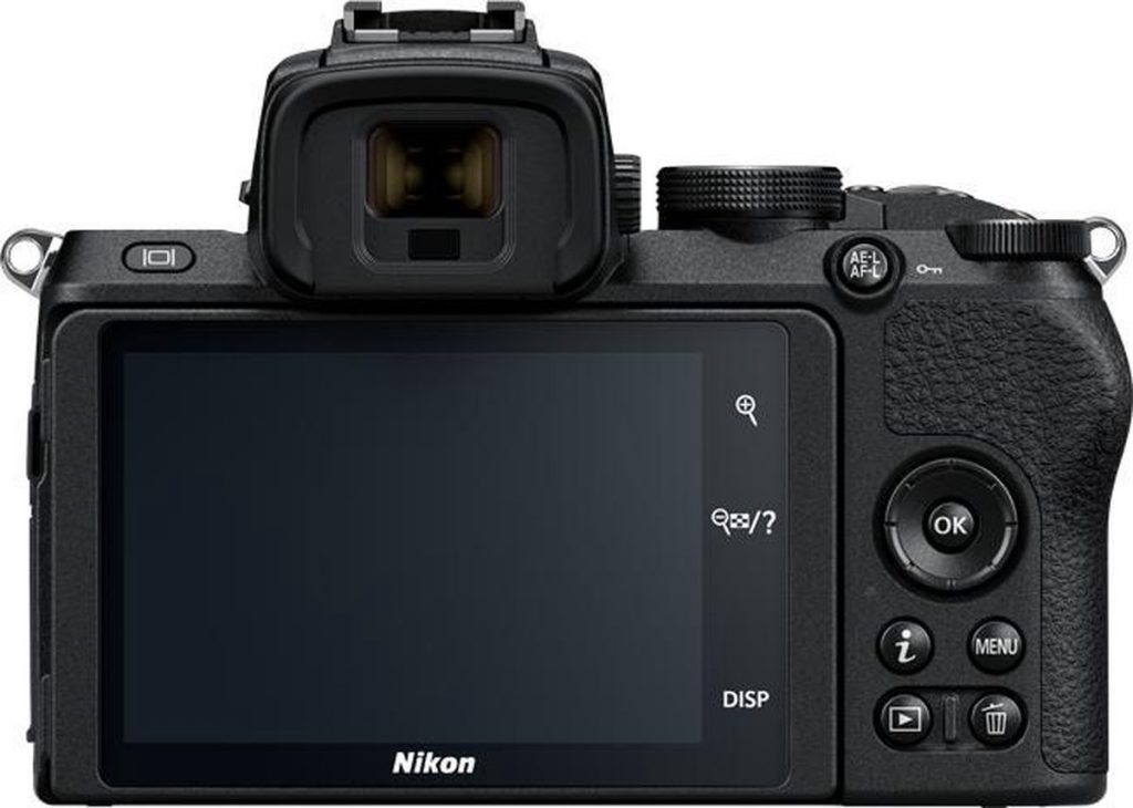 Nikon Z50 display