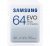 Samsung EVO Plus 64GB, SDXC, UHS-I, U1, 130MB/s, FHD, Memory Card(MB-SC64K)